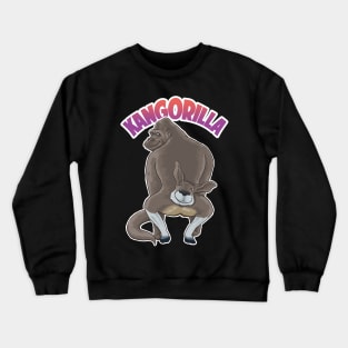 Kangorilla - Funny Crewneck Sweatshirt